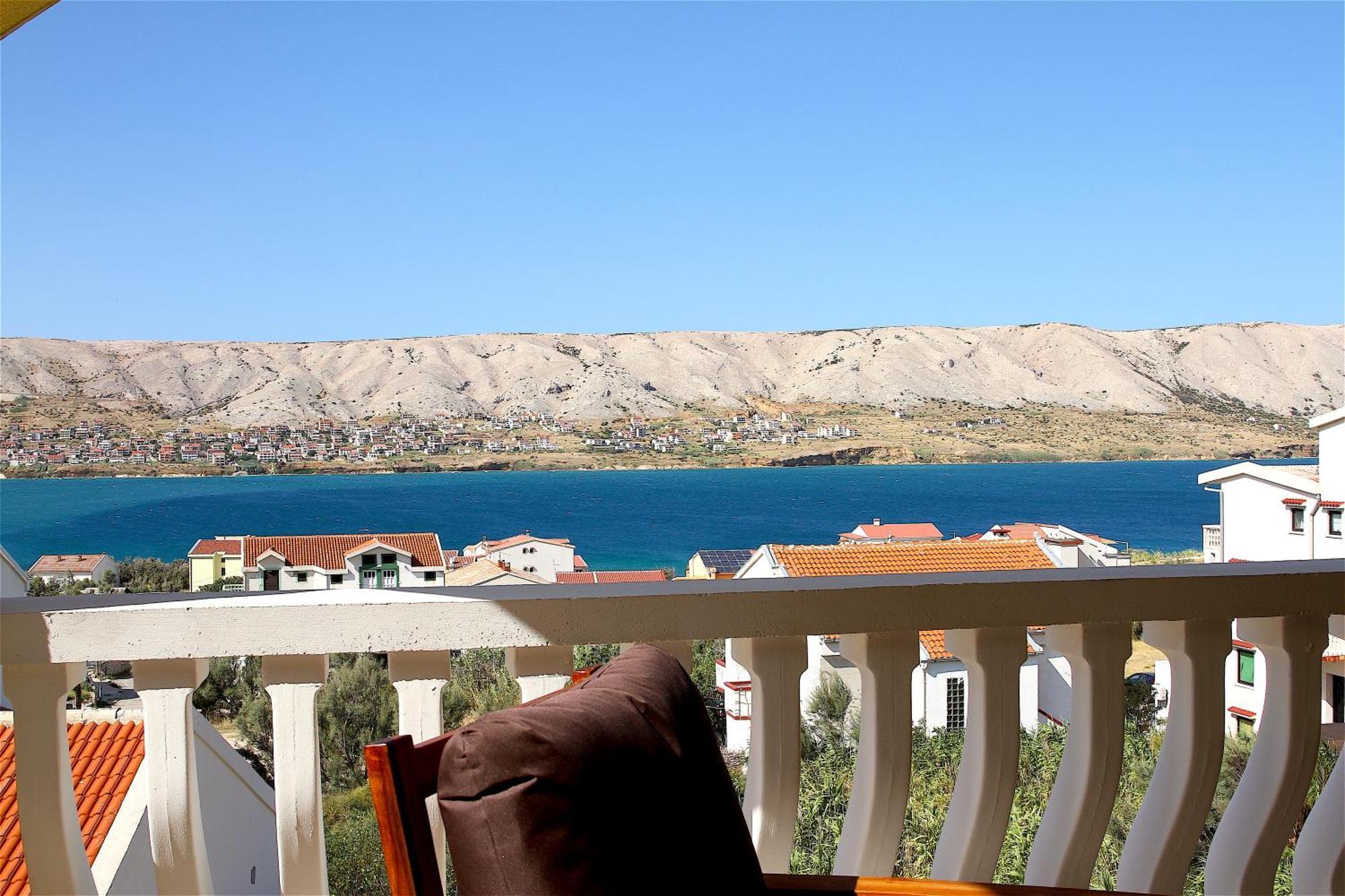Villa Luka Pag Town Exterior foto